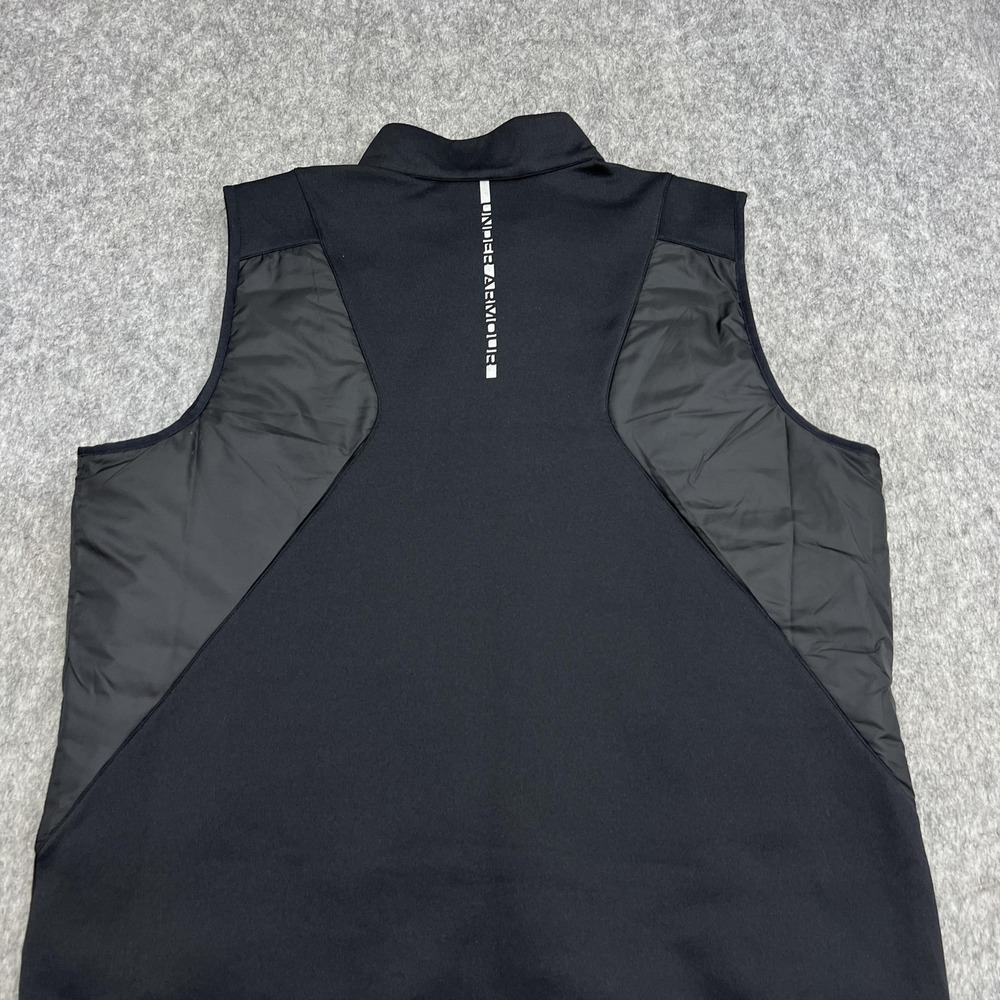 Under Armour Vest Mens 2XL Black ColdGear Storm 1 PrimaLoft Zip Softshell Puffer - Picture 13 of 16